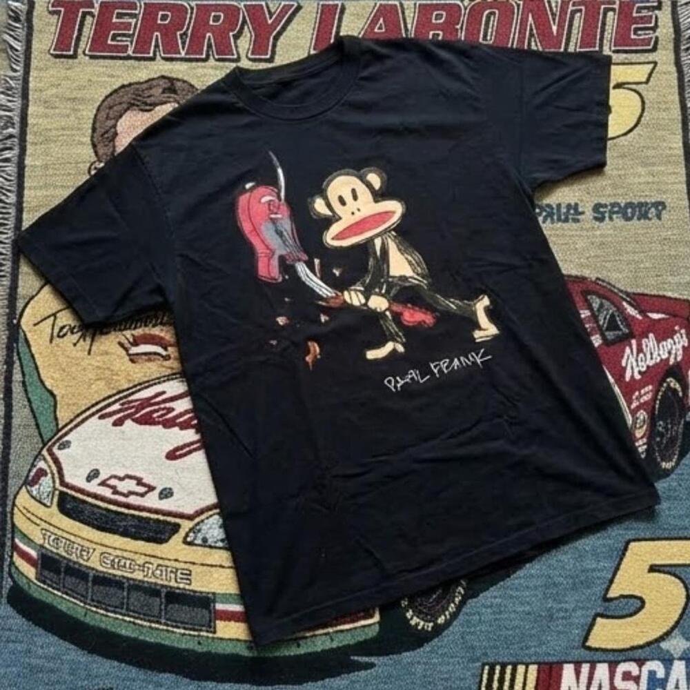 Paul Frank Black Graphic Tee